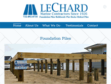 Tablet Screenshot of lechard.com